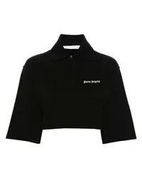 Palm Angels Poloshirt Schwarz