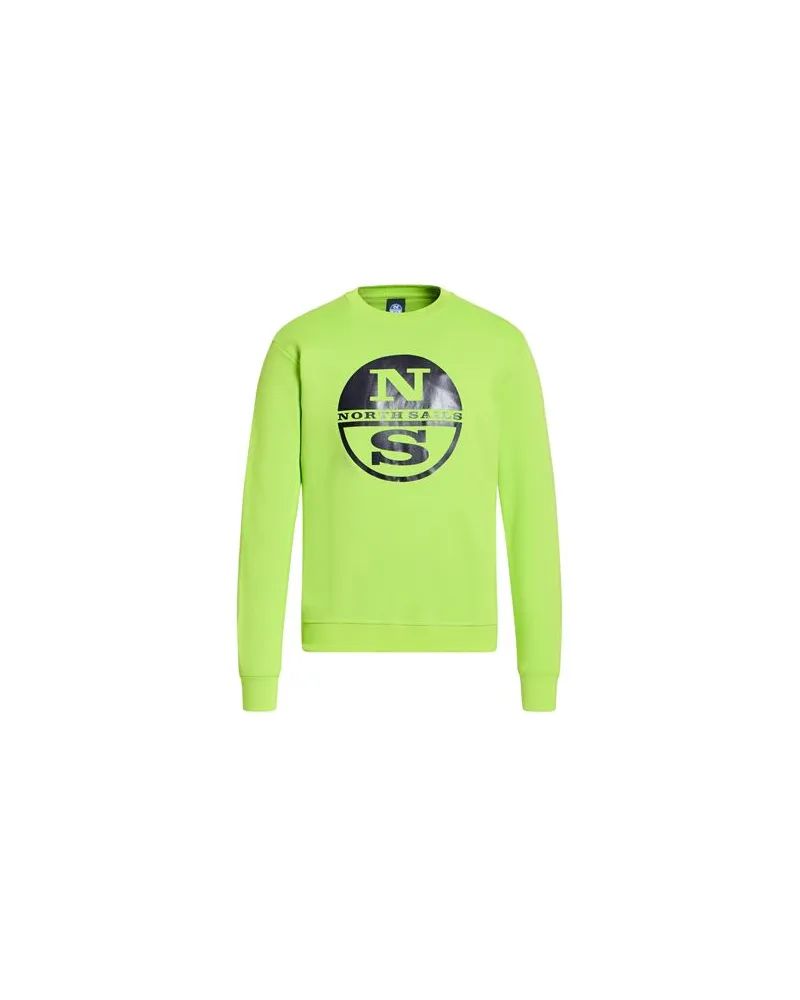 North Sails TOPS - Sweatshirtsauf YOOX.COM Limettengrün