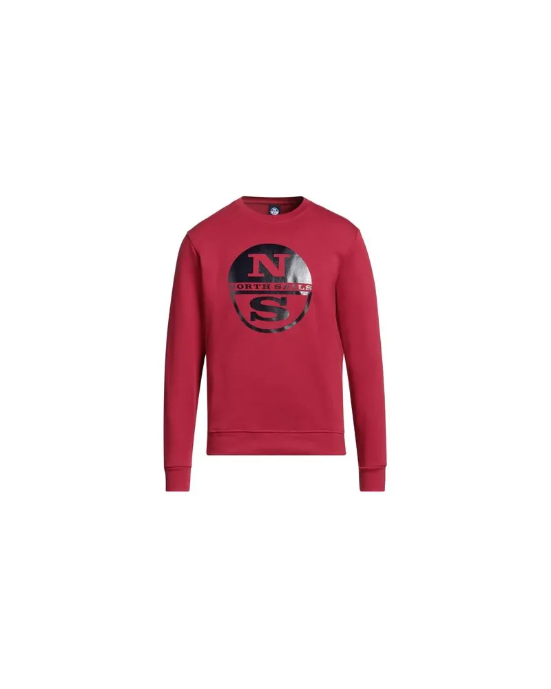 North Sails TOPS - Sweatshirtsauf YOOX.COM Rot