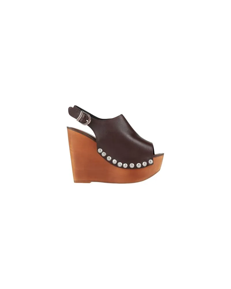 Jeffrey Campbell SCHUHE - Sandalenauf YOOX.COM Dunkelbraun
