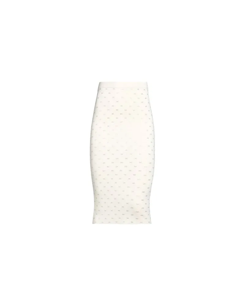 Elisabetta Franchi HOSEN & RÖCKE - Midi-Röckeauf YOOX.COM Elfenbein
