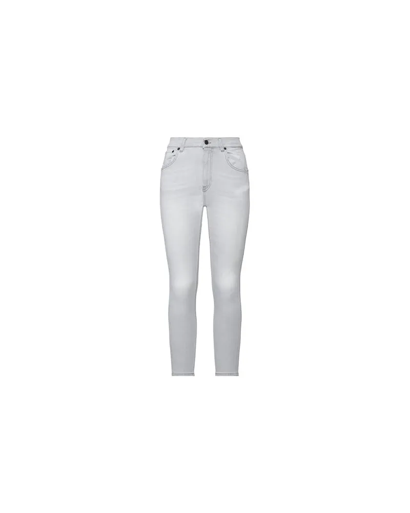 Dondup HOSEN & RÖCKE - Jeanshosenauf YOOX.COM Hellgrau