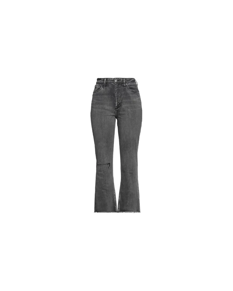 Rag & Bone HOSEN & RÖCKE - Jeanshosenauf YOOX.COM Schwarz