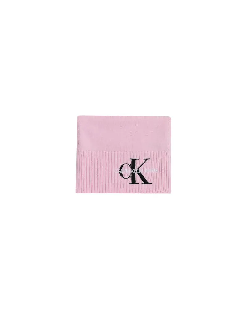 Calvin Klein KNITTED J BASIC WOME   - ACCESSOIRES - Schalsauf YOOX.COM Rosa
