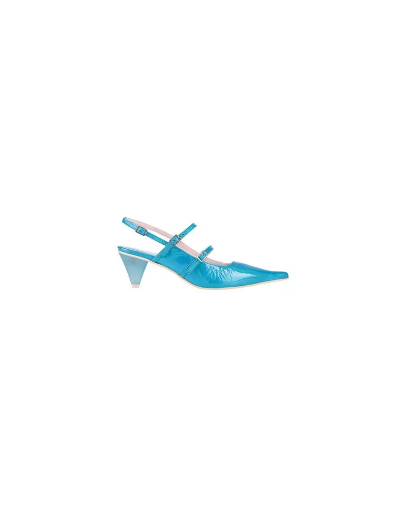 RAS SCHUHE - Pumpsauf YOOX.COM Azurblau