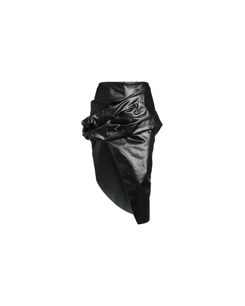 Rick Owens HOSEN & RÖCKE - Jeansröckeauf YOOX.COM Schwarz