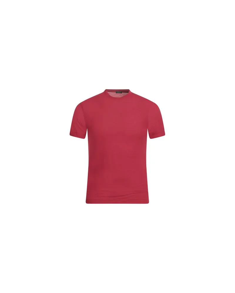Zanone TOPS - T-shirtsauf YOOX.COM Rot