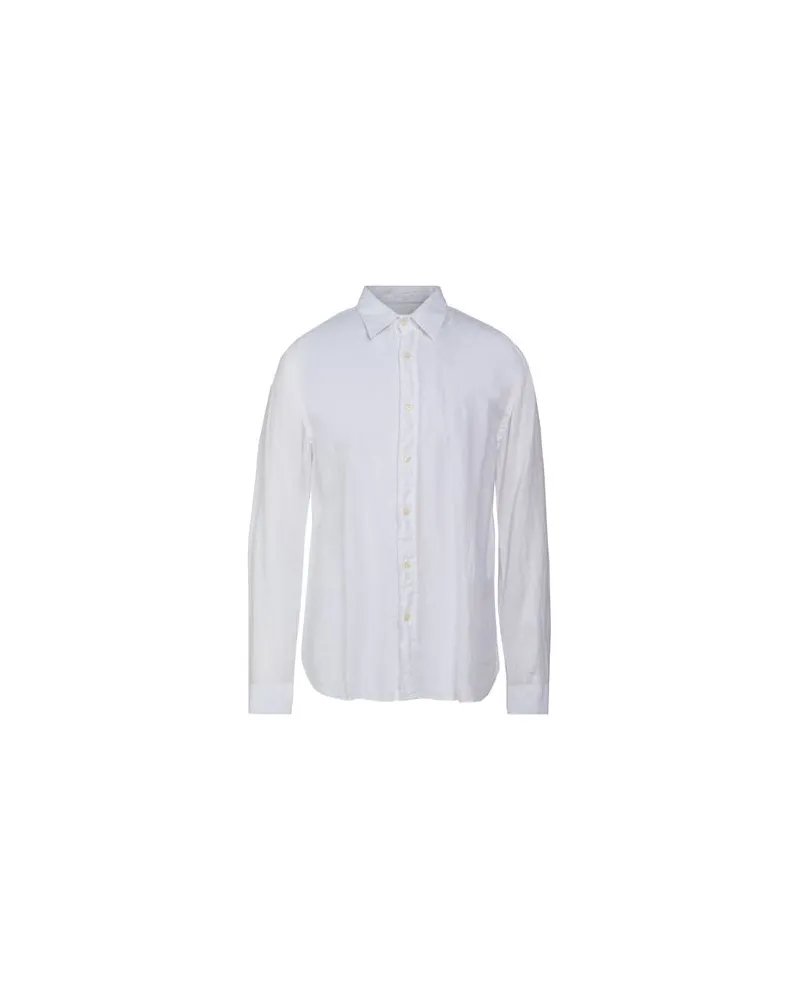 120% Lino TOPS - Hemdenauf YOOX.COM Weiß