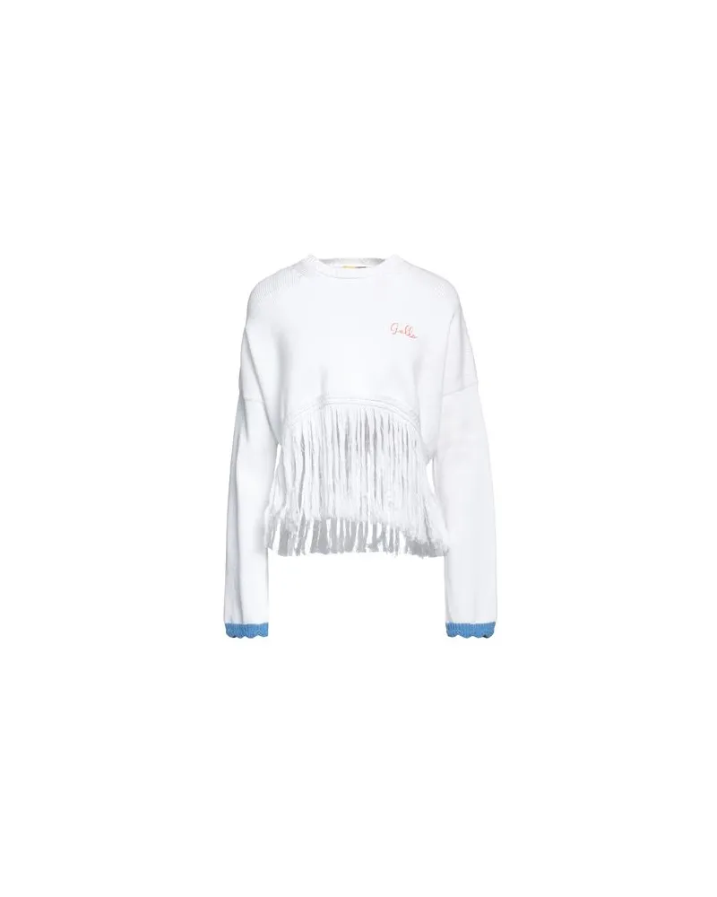 Gallo STRICKWAREN - Pulloverauf YOOX.COM Weiß