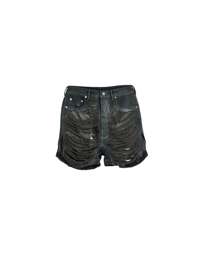 DRKSHDW by Rick Owens HOSEN & RÖCKE - Jeansshortsauf YOOX.COM Blei