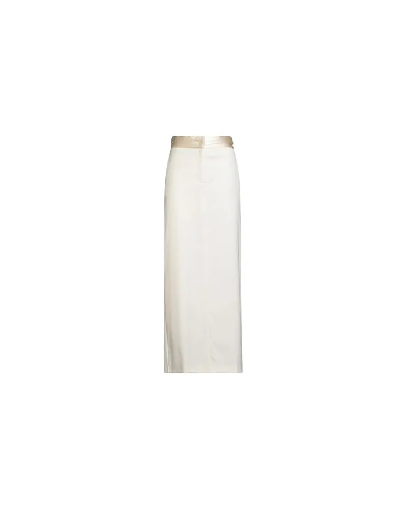 Semicouture HOSEN & RÖCKE - Maxi-Röckeauf YOOX.COM Elfenbein