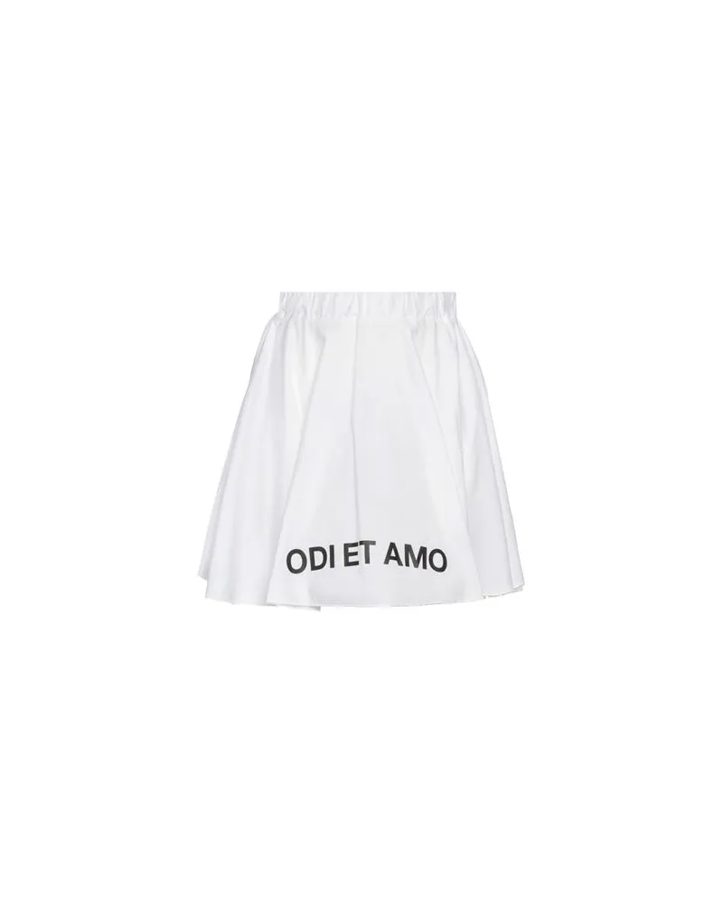 Odi et Amo HOSEN & RÖCKE - Miniröckeauf YOOX.COM Weiß