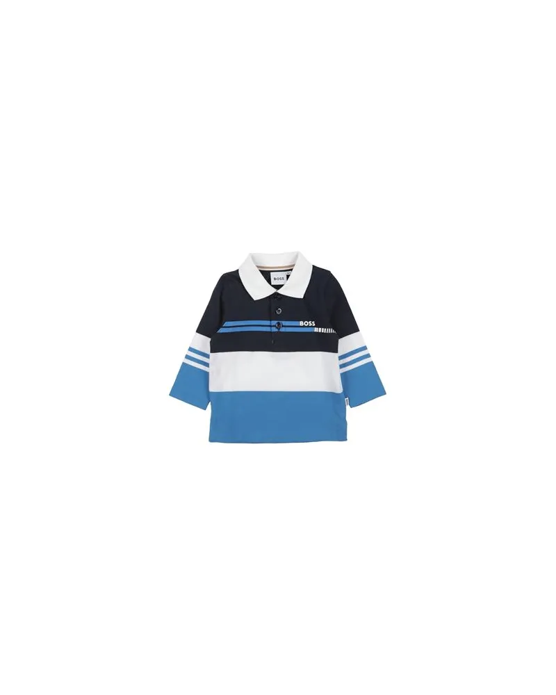 HUGO BOSS TOPS - Poloshirtsauf YOOX.COM Blau