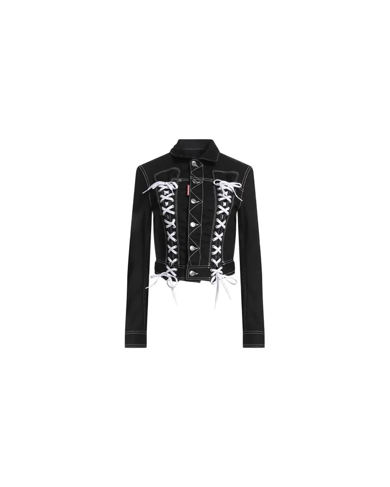 Dsquared2 JACKEN & MÄNTEL - Jeansjacken/Mäntelauf YOOX.COM Schwarz