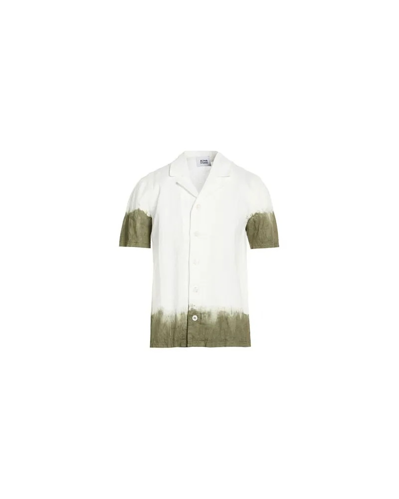 Alpha Studio TOPS - Hemdenauf YOOX.COM Weiß
