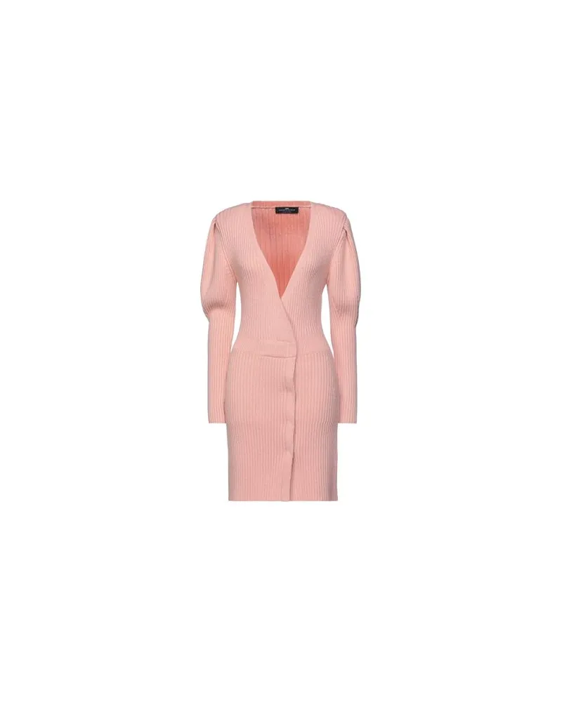 Elisabetta Franchi KLEIDER - Mini-Kleiderauf YOOX.COM Lachs