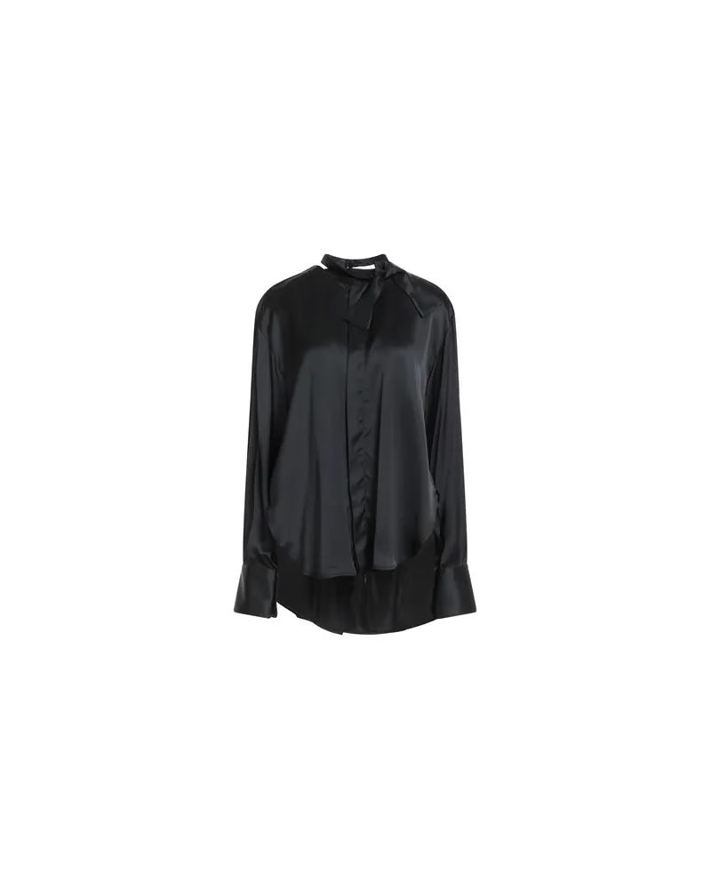 PLAN C TOPS - Hemdenauf YOOX.COM Schwarz