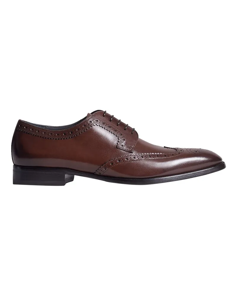 Dunhill Schnürschuh Dunkelbraun