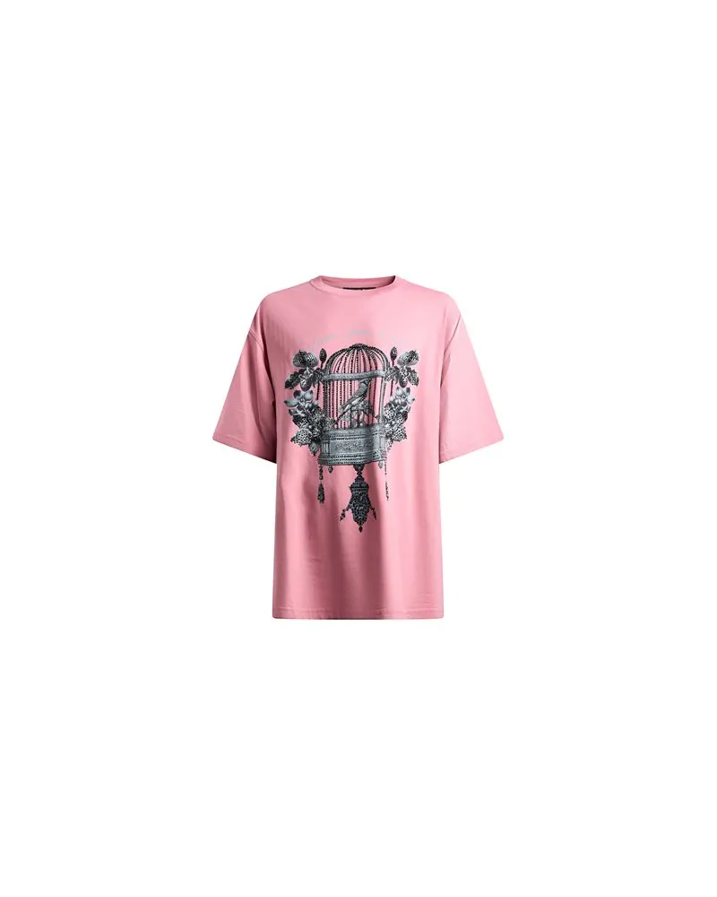 Versace Jeans TOPS - T-shirtsauf YOOX.COM Rosa