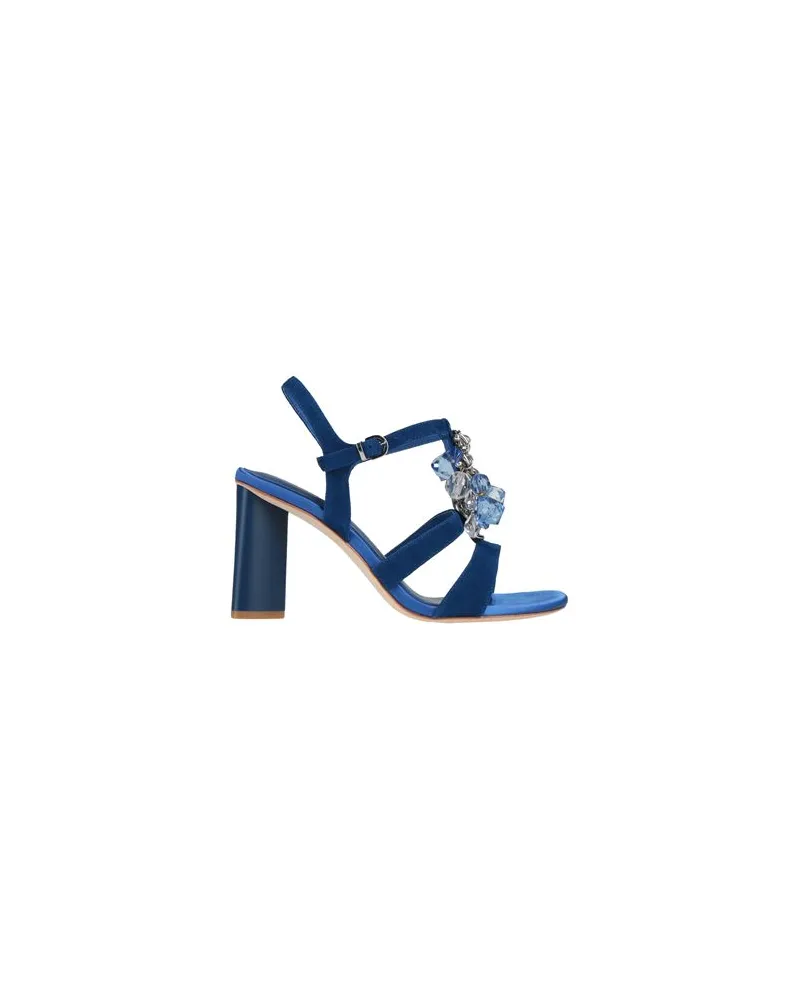 Luciano Barachini SCHUHE - Sandalenauf YOOX.COM Blau