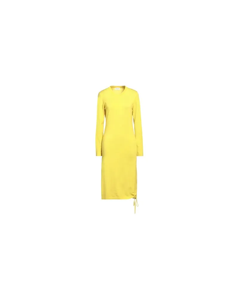 P.A.R.O.S.H. KLEIDER - Midi-Kleiderauf YOOX.COM Limettengrün