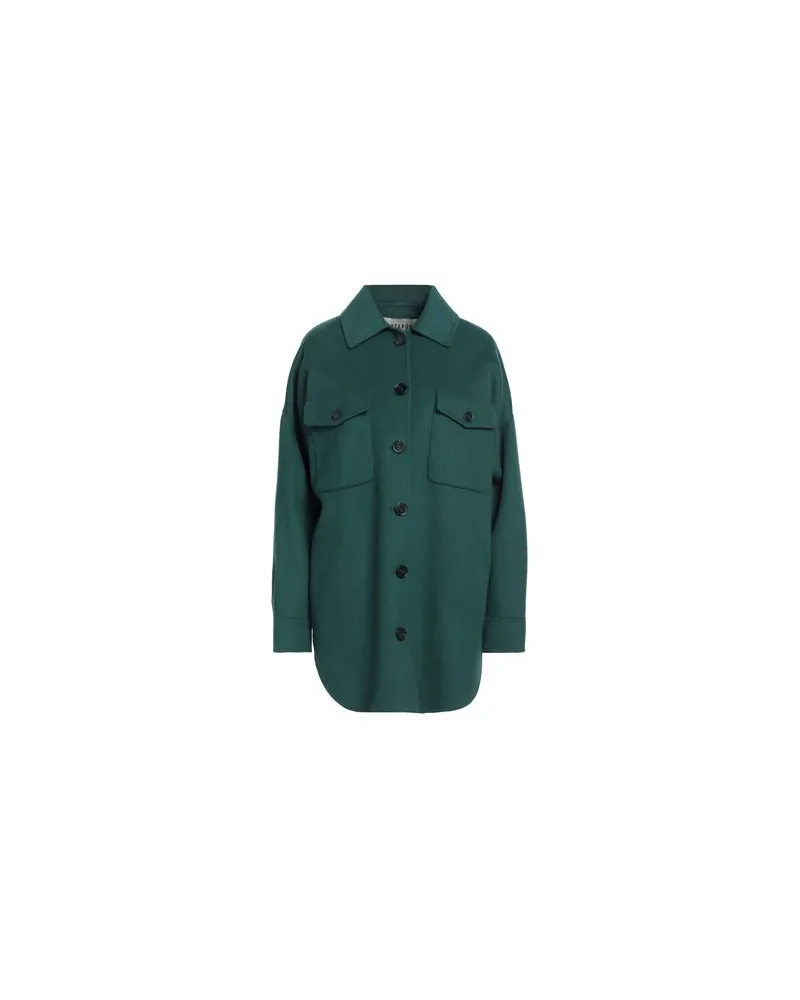 SHIRTAPORTER JACKEN & MÄNTEL - Mäntelauf YOOX.COM Dunkelgrün