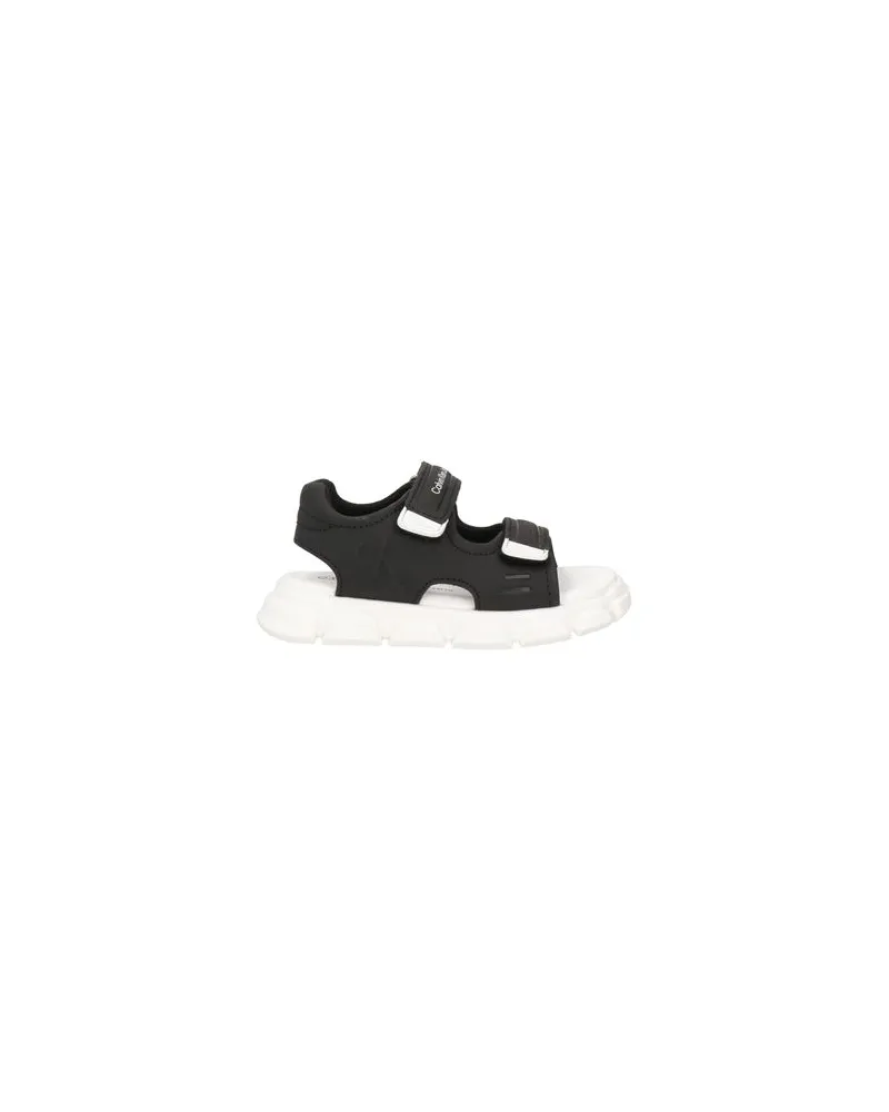 Calvin Klein SCHUHE - Sandalenauf YOOX.COM Schwarz