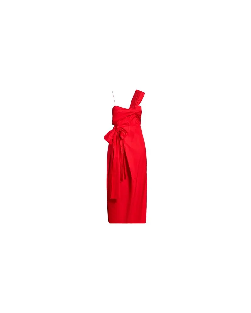 Cecilie Bahnsen KLEIDER - Midi-Kleiderauf YOOX.COM Rot