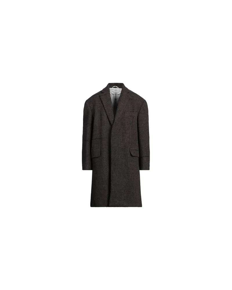 Calvin Klein JACKEN & MÄNTEL - Mäntelauf YOOX.COM Dunkelbraun