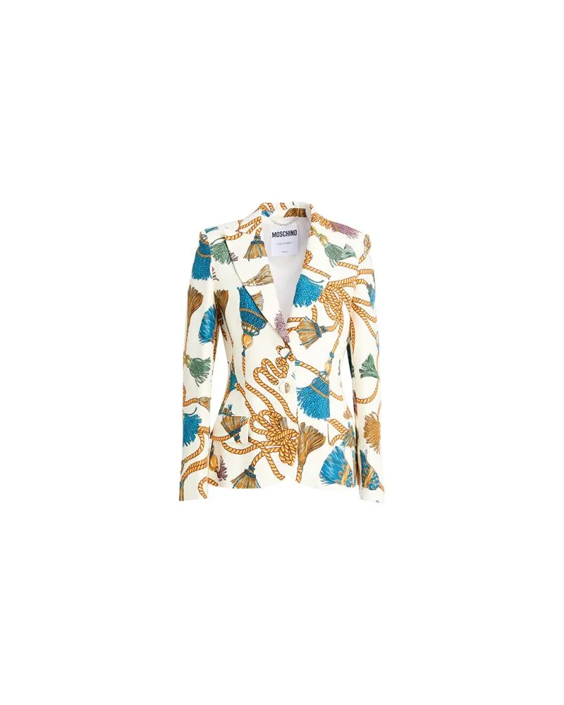 Moschino ANZÜGE und CO-ORDS - Blazersauf YOOX.COM Elfenbein