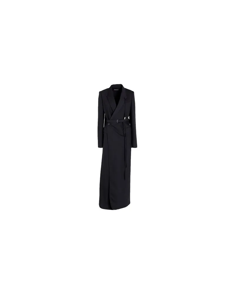 Ann Demeulemeester JACKEN & MÄNTEL - Mäntelauf YOOX.COM Schwarz