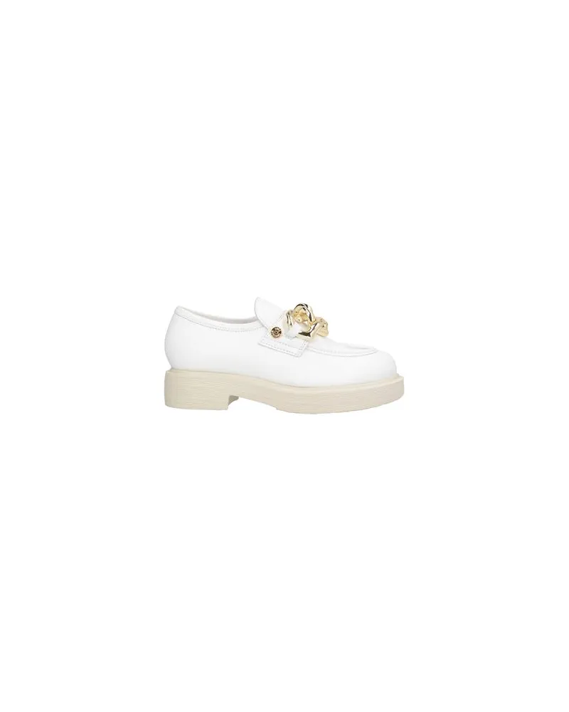 Moschino SCHUHE - Mokassinsauf YOOX.COM Weiß