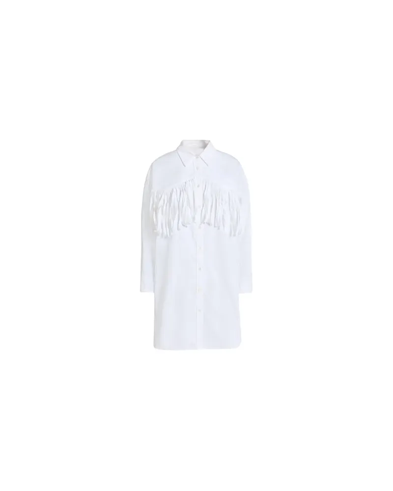 Dondup KLEIDER - Midi-Kleiderauf YOOX.COM Weiß
