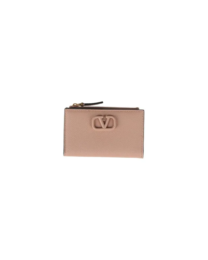Valentino Garavani Kleinlederwaren - Brieftaschenauf YOOX.COM Hellrosa
