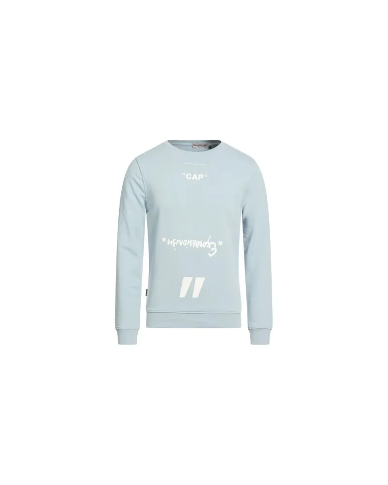 Daniele Alessandrini TOPS - Sweatshirtsauf YOOX.COM Himmelblau