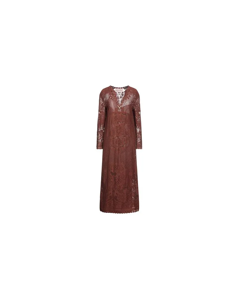 Valentino Garavani KLEIDER - Maxi-Kleiderauf YOOX.COM Braun