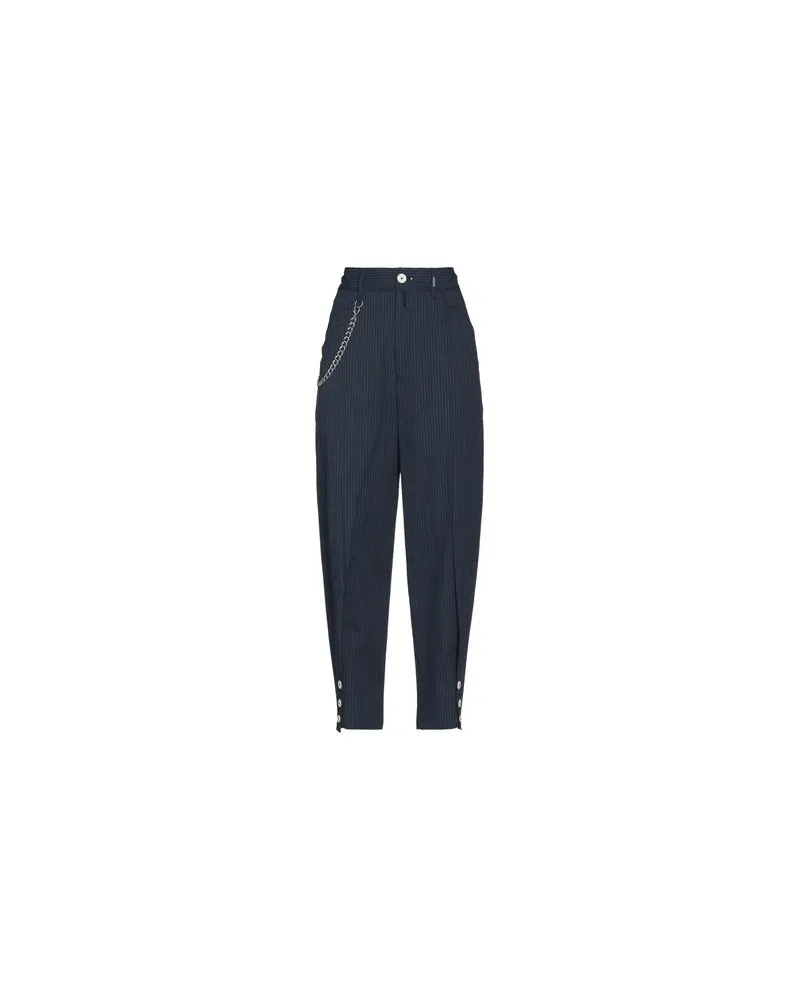 HIGH HOSEN & RÖCKE - Hosenauf YOOX.COM Nachtblau
