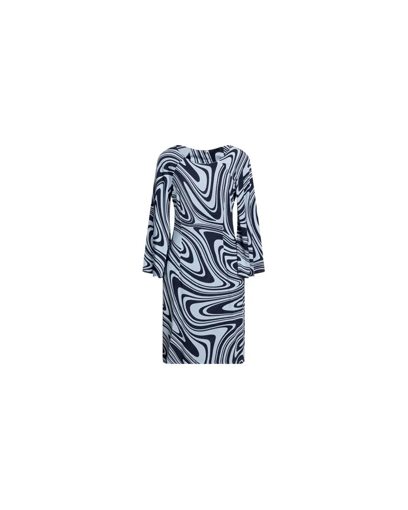 Camicettasnob KLEIDER - Midi-Kleiderauf YOOX.COM Himmelblau