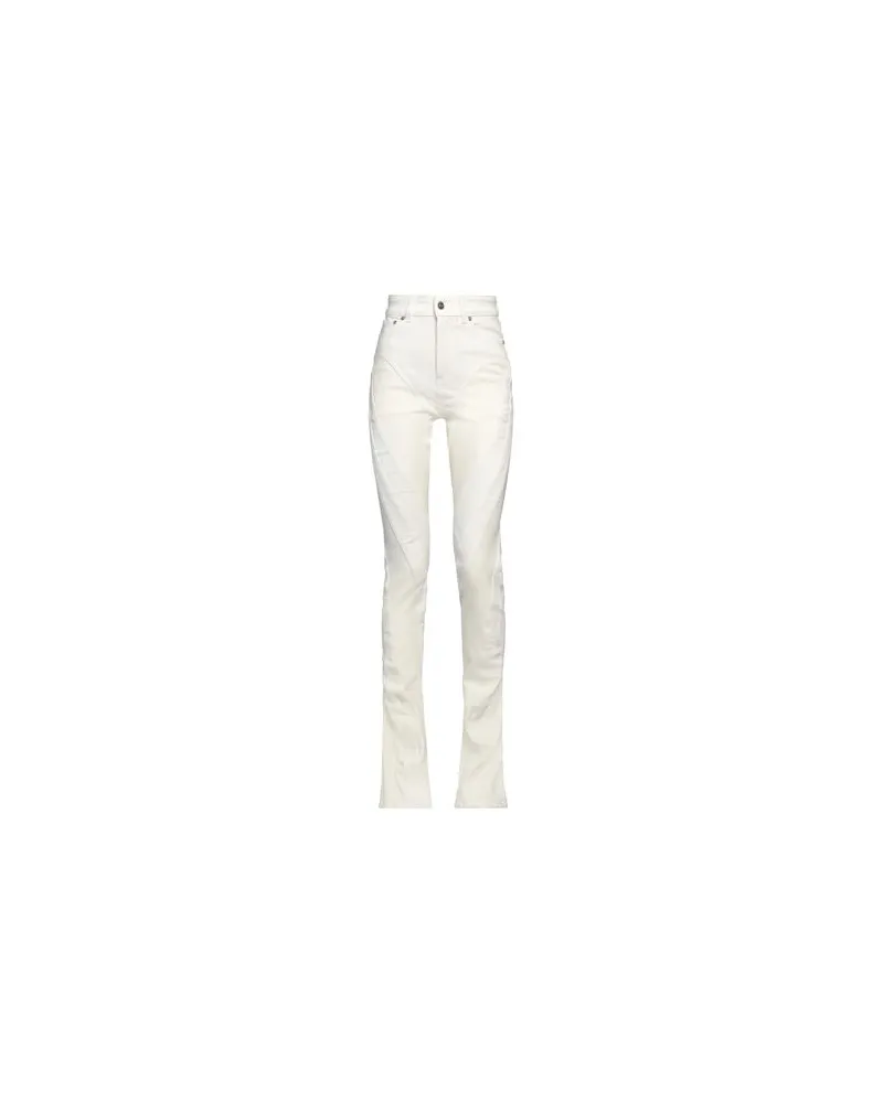 Thierry Mugler HOSEN & RÖCKE - Hosenauf YOOX.COM Weiß