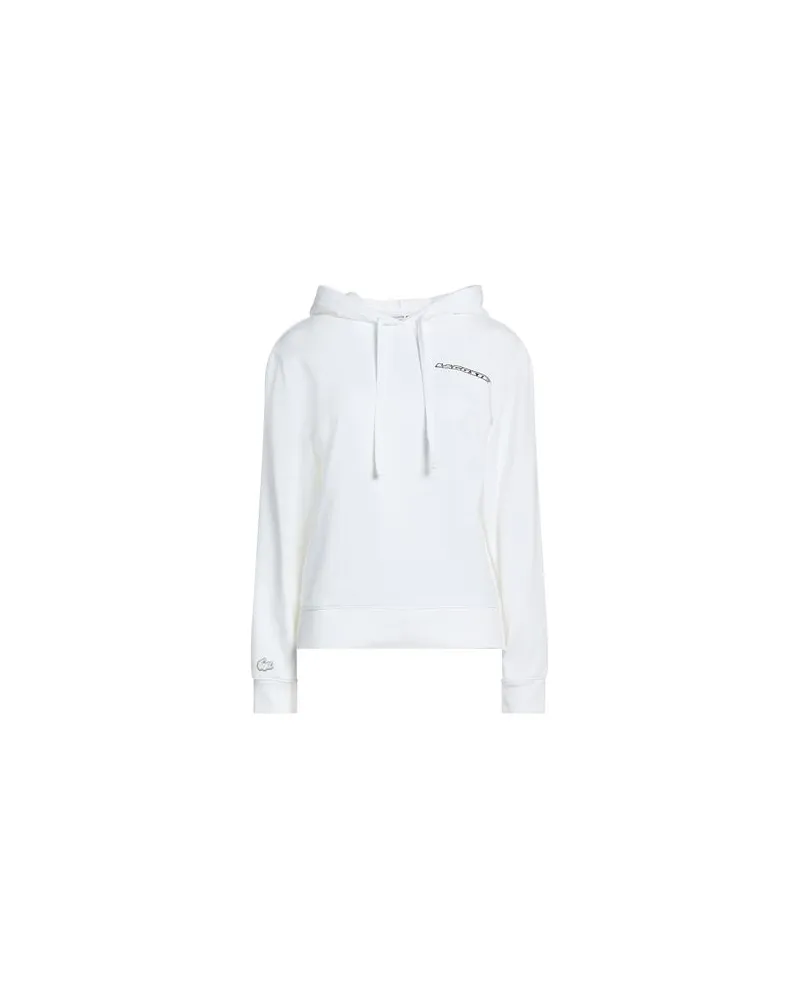 Lacoste TOPS - Sweatshirtsauf YOOX.COM Weiß