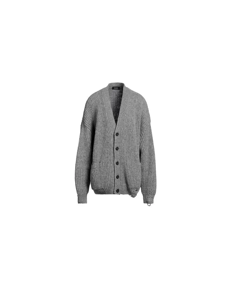 Dsquared2 STRICKWAREN - Strickjackenauf YOOX.COM Grau