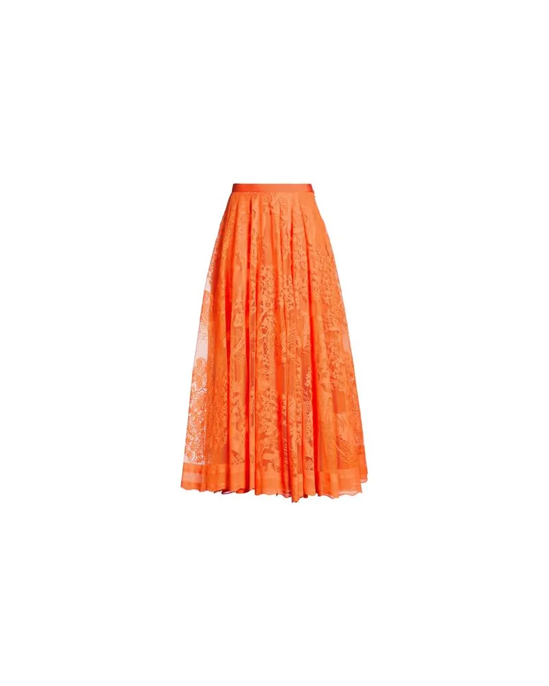 Dior HOSEN & RÖCKE - Midi-Röckeauf YOOX.COM Orange