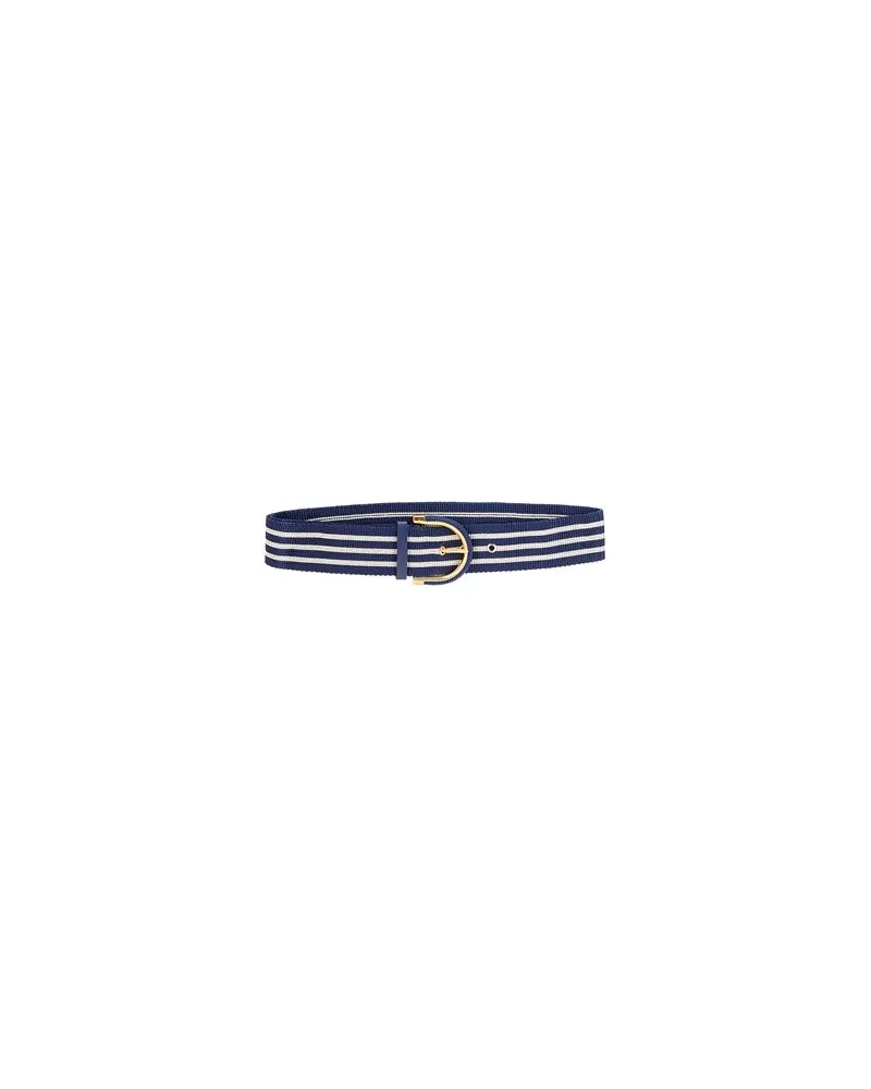 Elisabetta Franchi Kleinlederwaren - Gürtelauf YOOX.COM Marineblau
