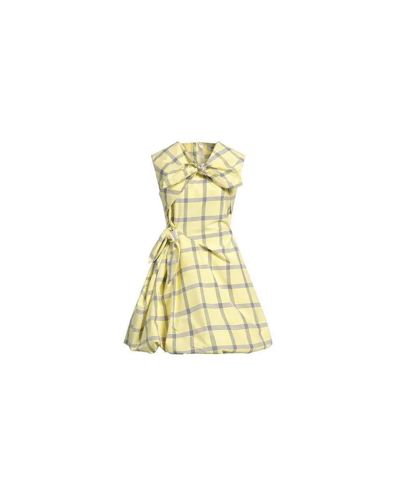 MSGM KLEIDER - Mini-Kleiderauf YOOX.COM Gelb