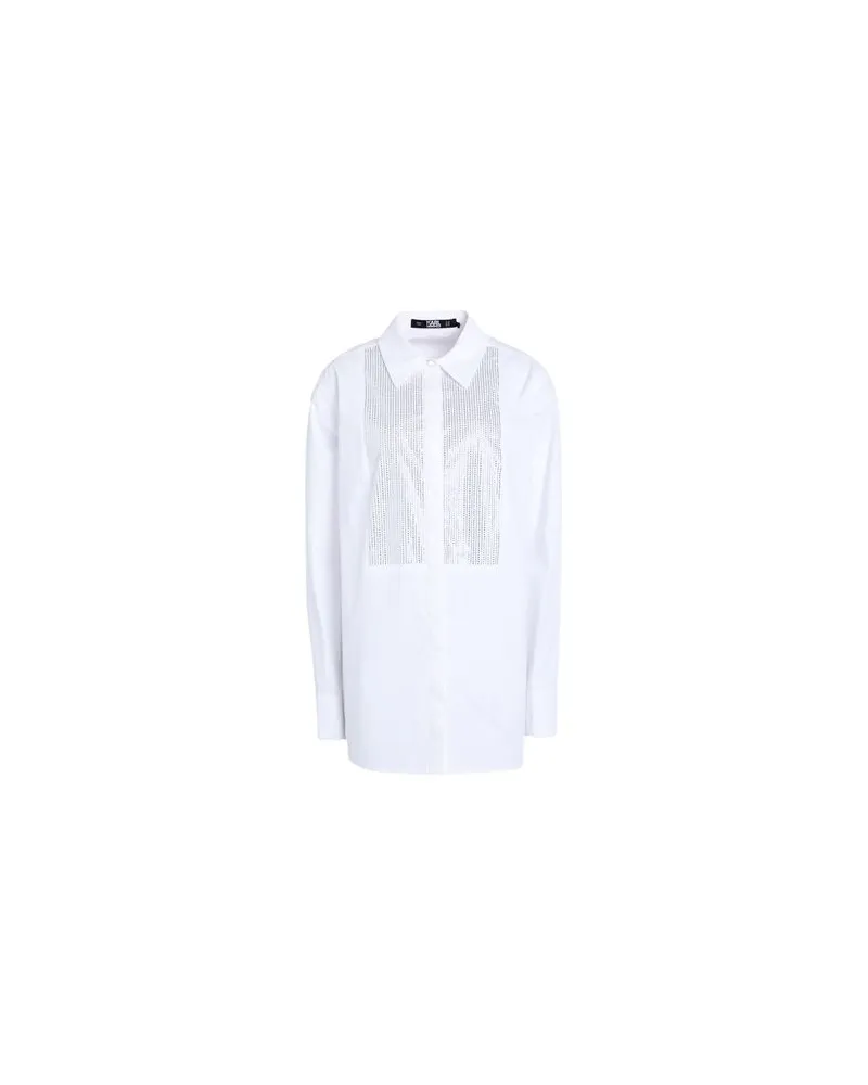 Karl Lagerfeld TOPS - Hemdenauf YOOX.COM Weiß