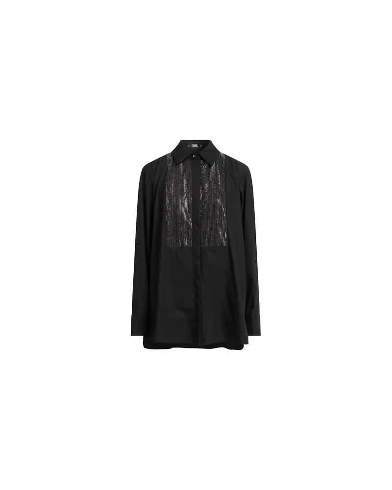 Karl Lagerfeld TOPS - Hemdenauf YOOX.COM Schwarz