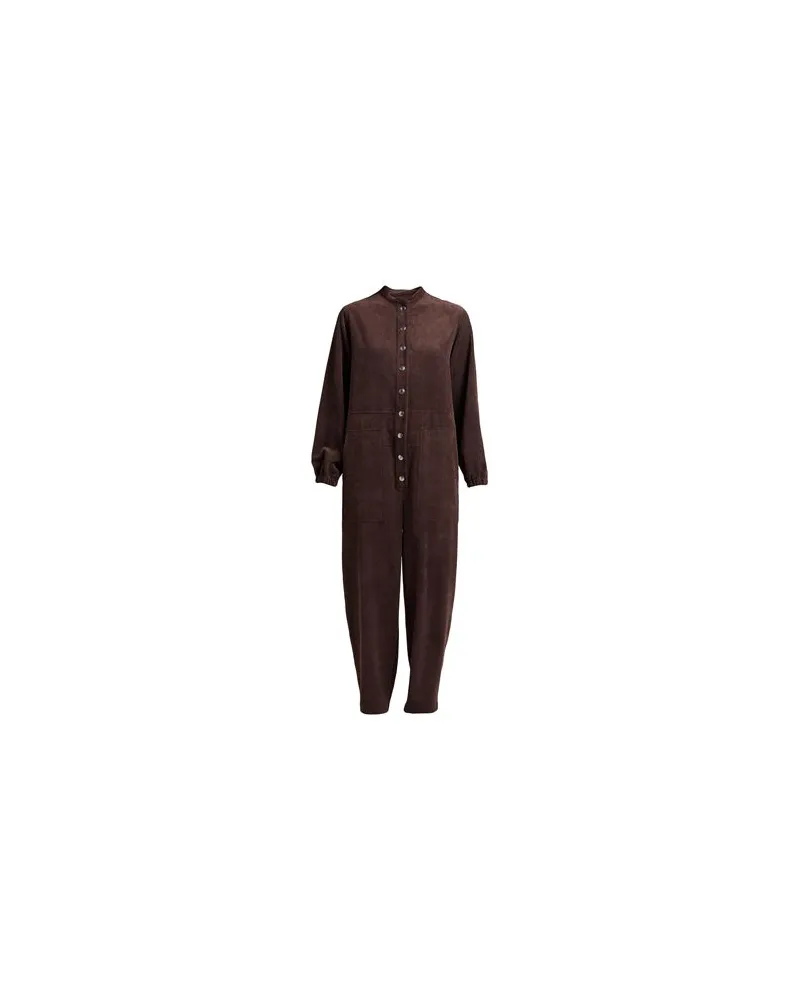 8PM OVERALLS - Jumpsuitsauf YOOX.COM Schokobraun