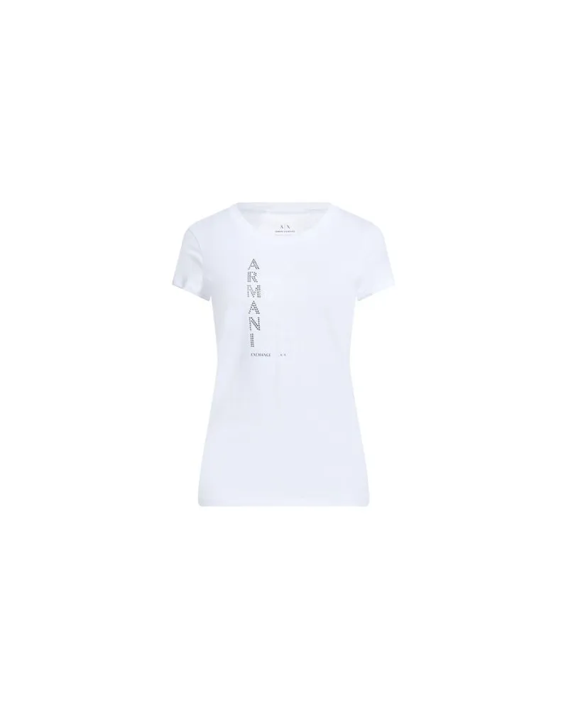 Armani Exchange TOPS - T-shirtsauf YOOX.COM Weiß