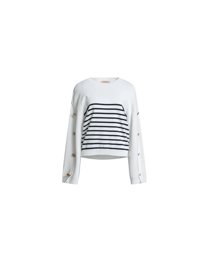 Twin-Set STRICKWAREN - Pulloverauf YOOX.COM Weiß