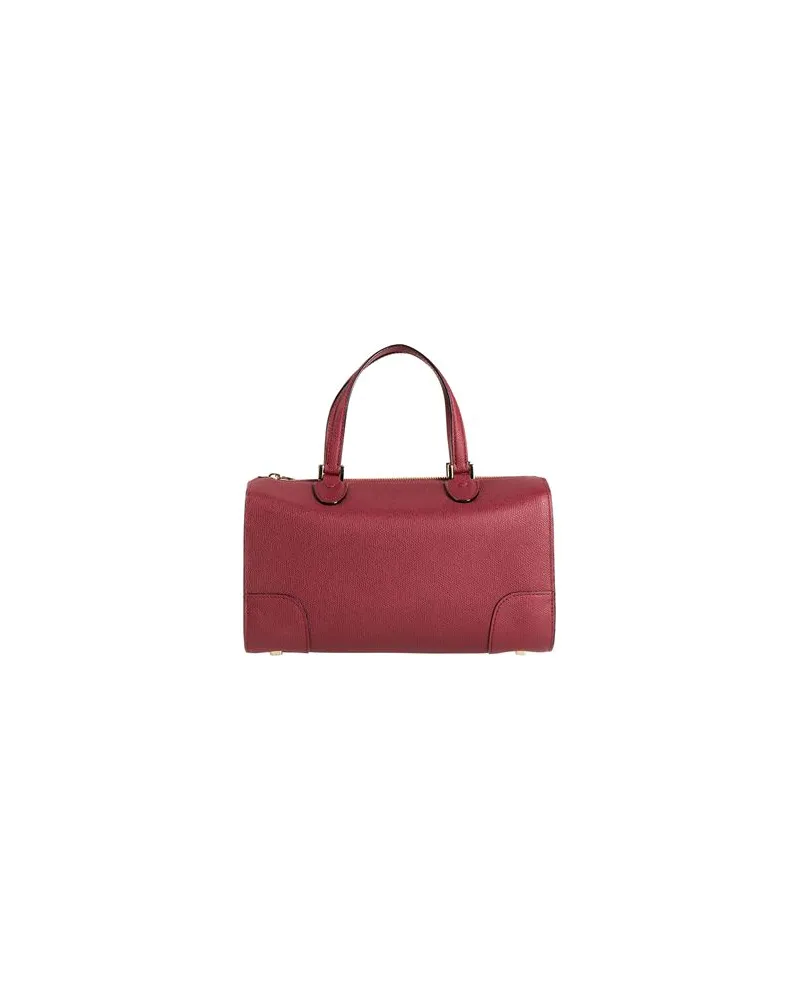 Valextra BABILA SMALL - TASCHEN - Handtaschenauf YOOX.COM Bordeaux